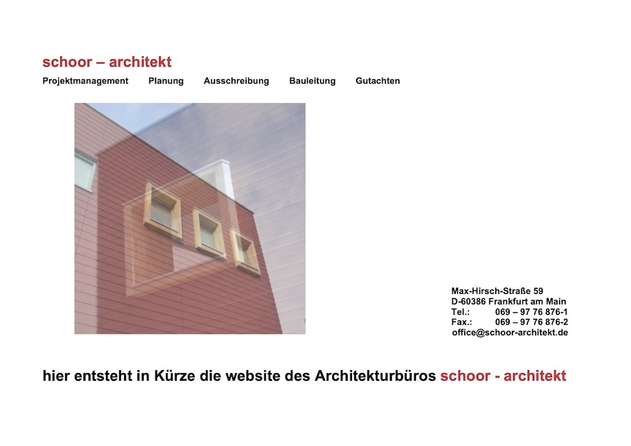 schoor - architekt